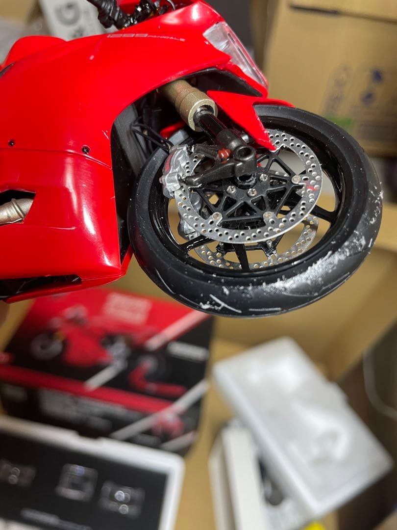 TSMモデル1/12DUCATI 1299パレガーニS ダイキャスト　ジャンク品
