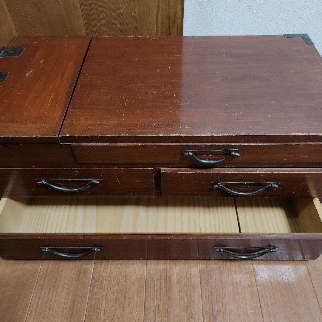 古い　書類棚　帳簿棚　箪笥　引き出し　古道具　アンティーク　ヴィンテージ　タンス