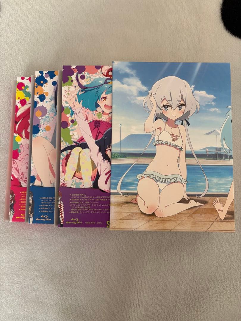 アニメ ゾンビランドサガ 1期 初回限定版 Blu-ray 1〜3セット BOX