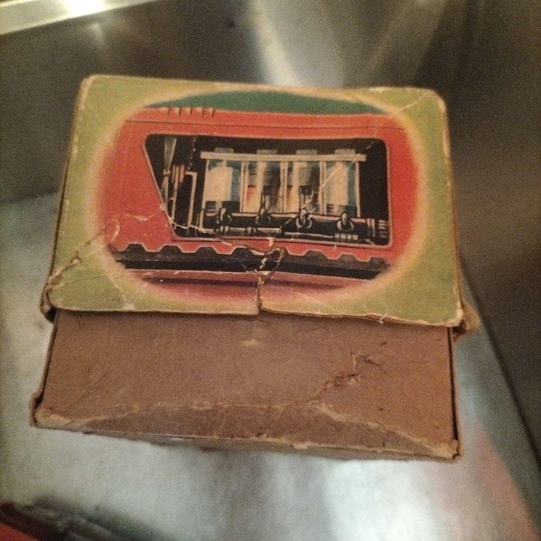 バッテリーオペレートトラクター　ブリキロボット