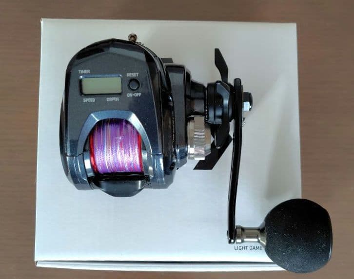 LIGHTGAME RX IC 150 ベイトリール　新品 PE付き