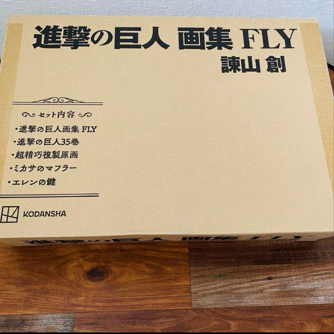 【未開封品】進撃の巨人　画集　FLY