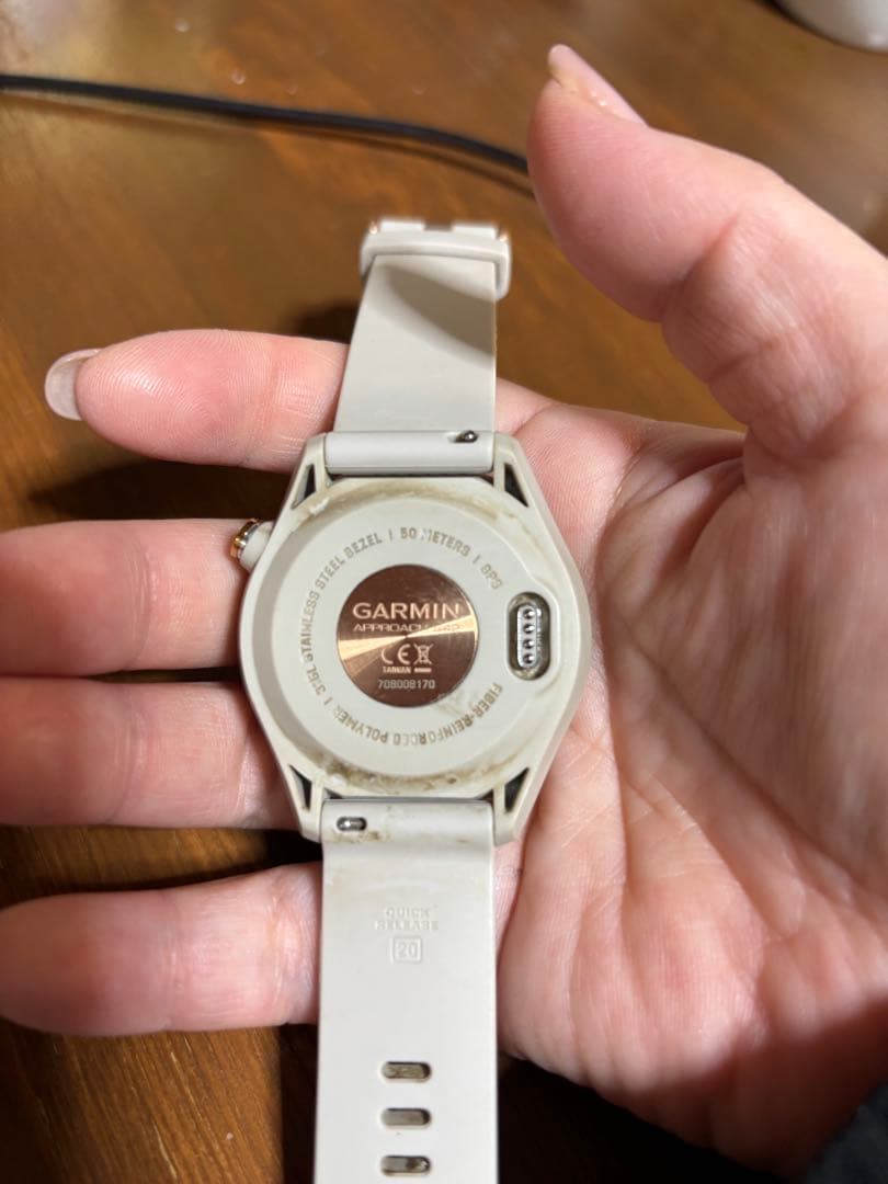 GARMIN GPSナビ ホワイト シリコンストラップ