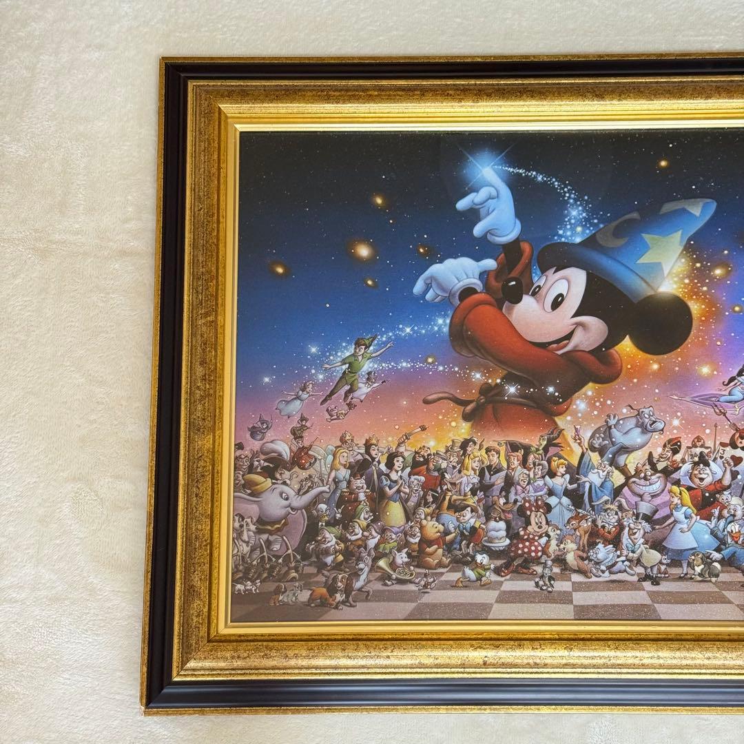 三田恒夫 Mickey’s Party 直筆サイン 証明書 PP アート 限定品
