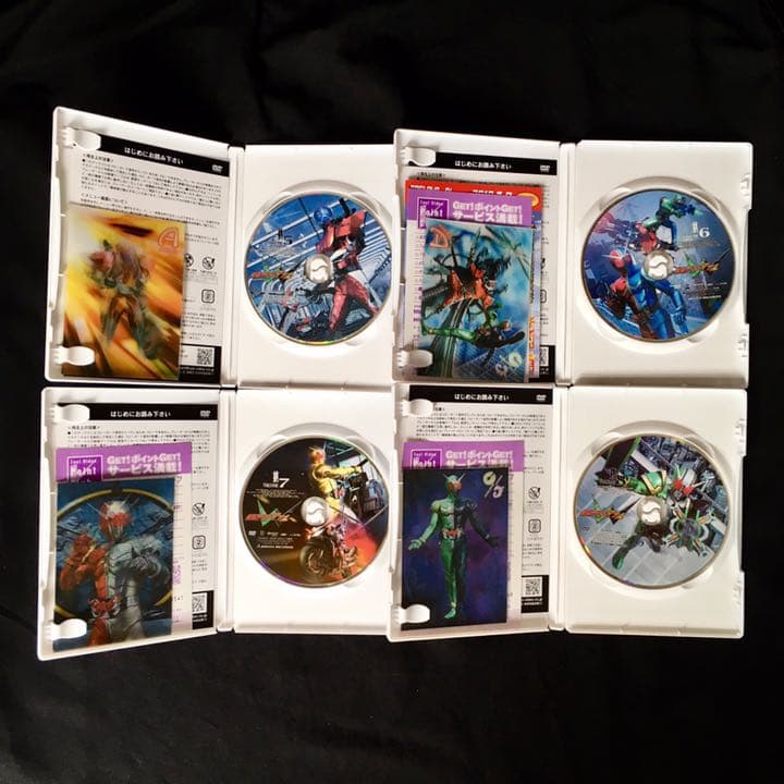 【仮面ライダーW】DVD全巻+ボックス付+映画など