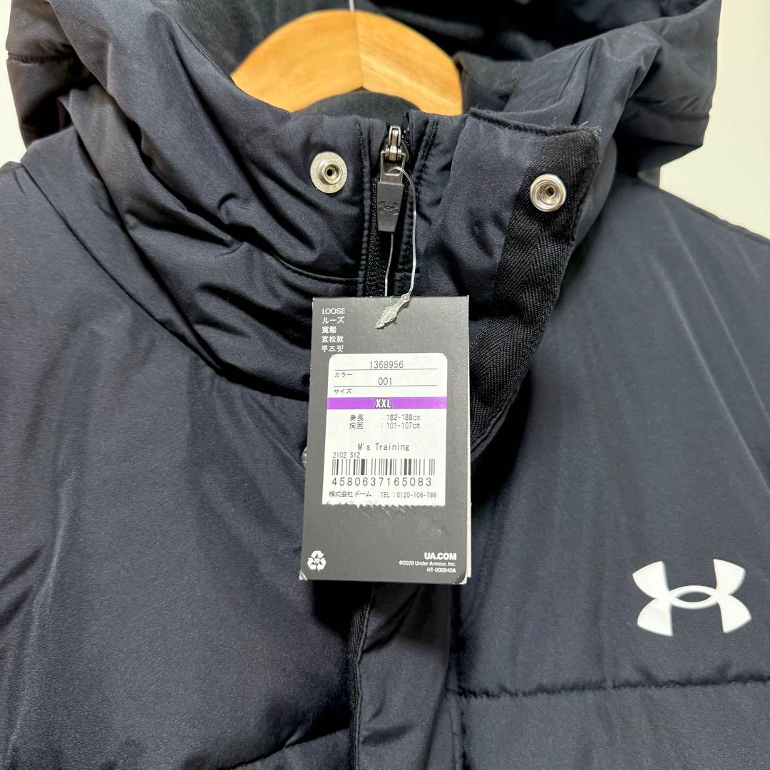 新品 UNDER ARMOUR アンダーアーマー ロング ベンチコート 2XL