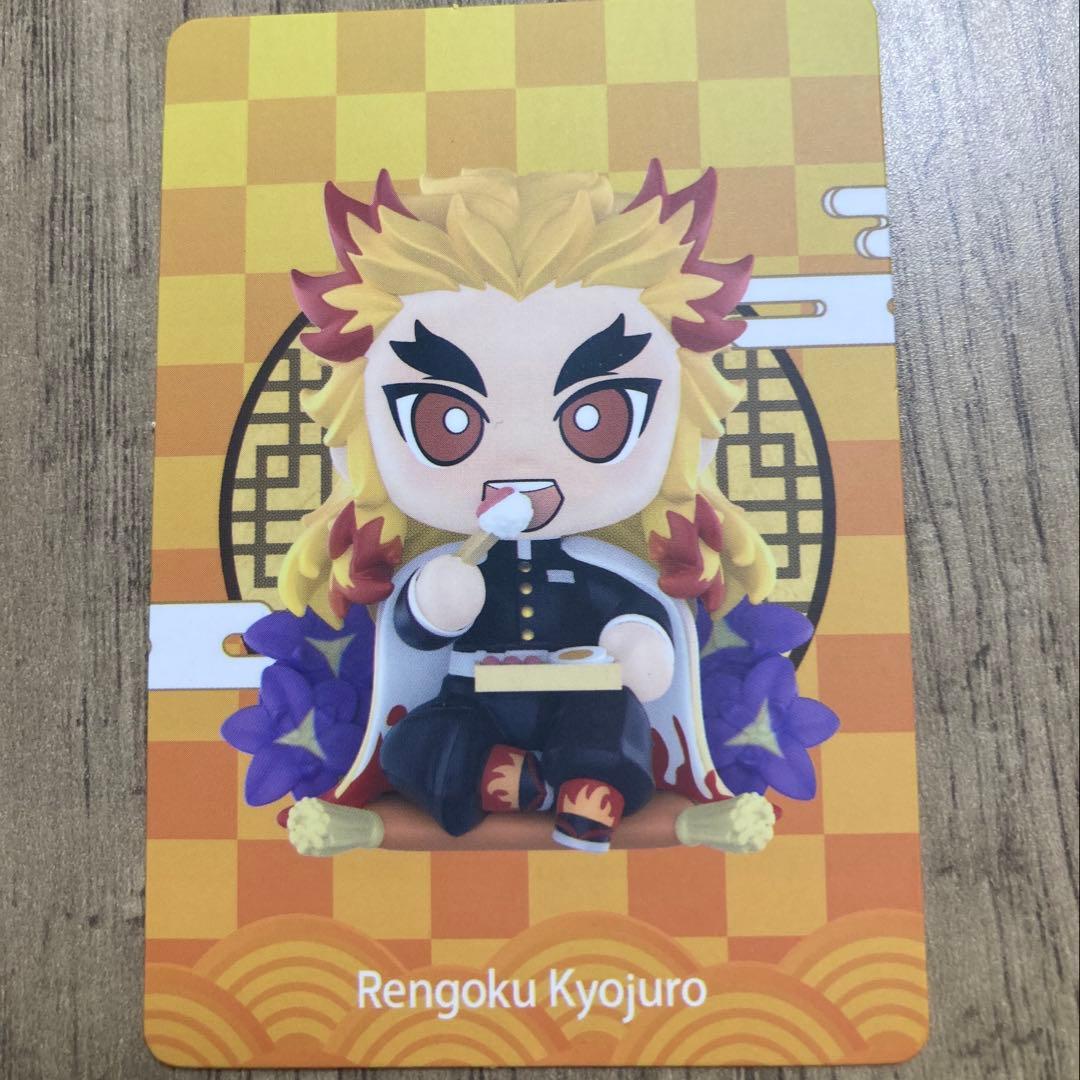 鬼滅の刃POP MART 煉獄杏寿郎 シークレット 誕生花 デフォルメフィギュア