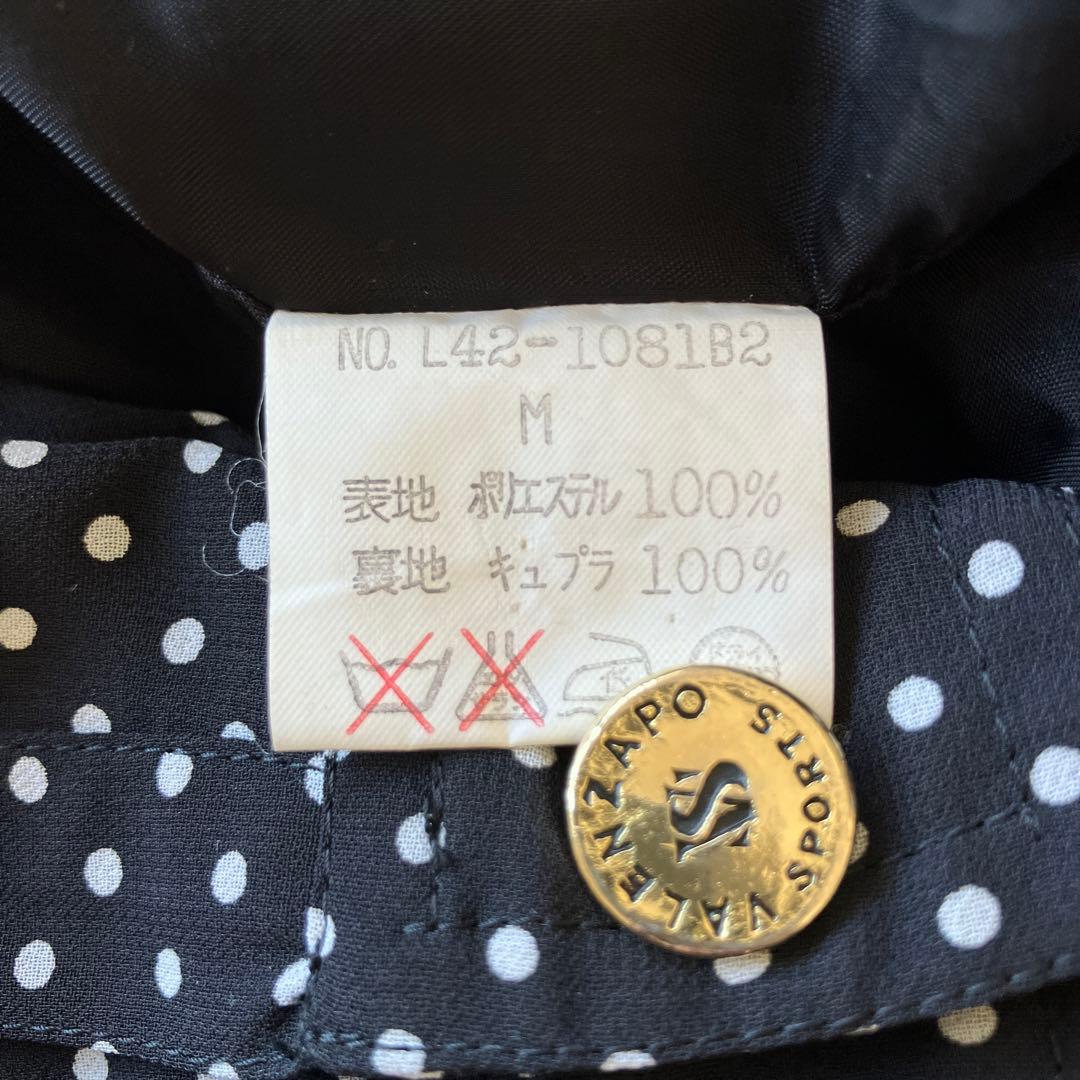 【バレンザ・ポー】　美品　ゴルフウェア　ブルゾン＆キュロットスカート　透け感