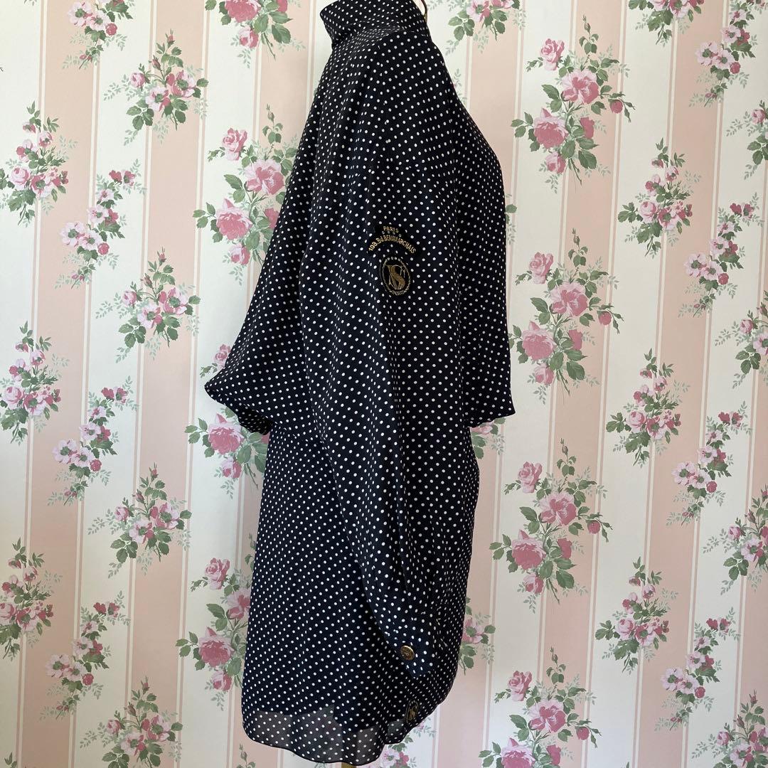 【バレンザ・ポー】　美品　ゴルフウェア　ブルゾン＆キュロットスカート　透け感