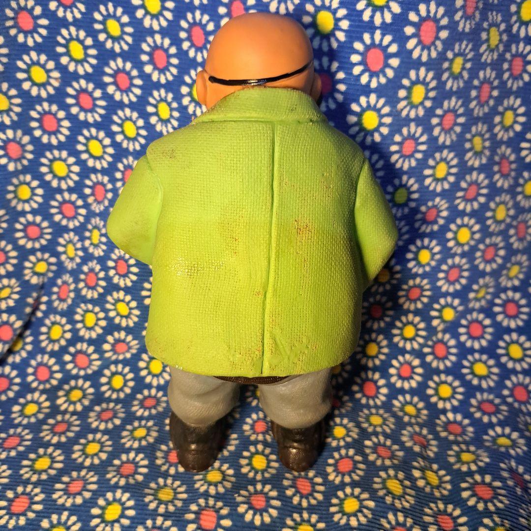 あしたのジョー 丹下段平 ソフビ 昭和レトロ