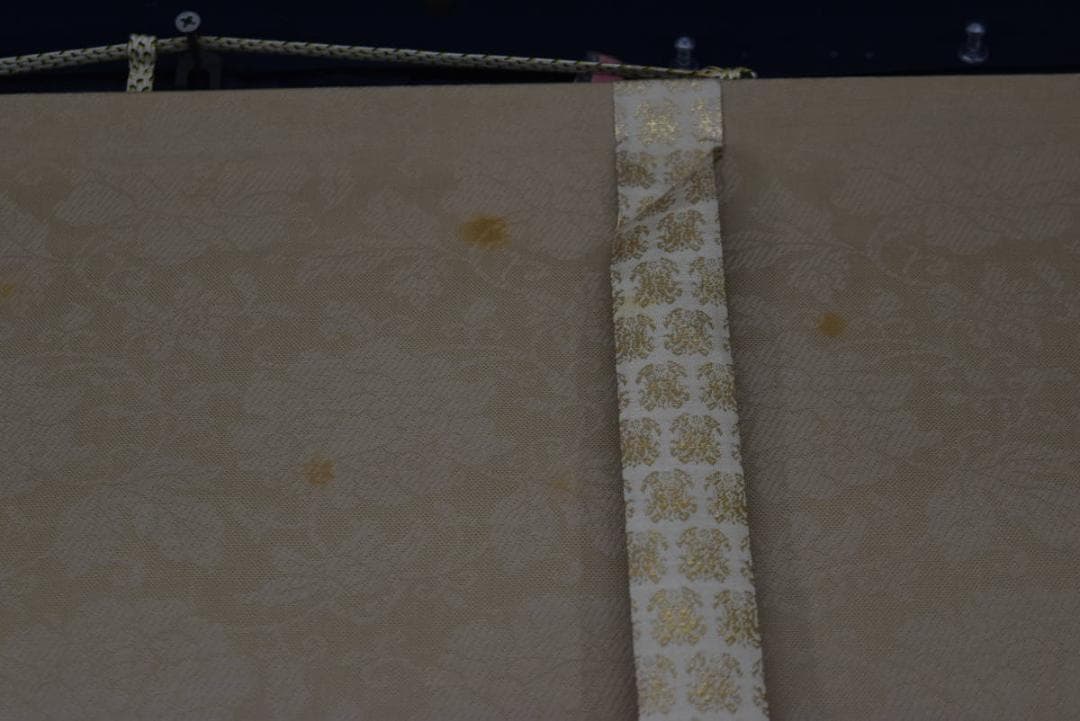 【真作】曲子光男/花菖蒲図/大横物/掛軸/名家伝来/AA-229