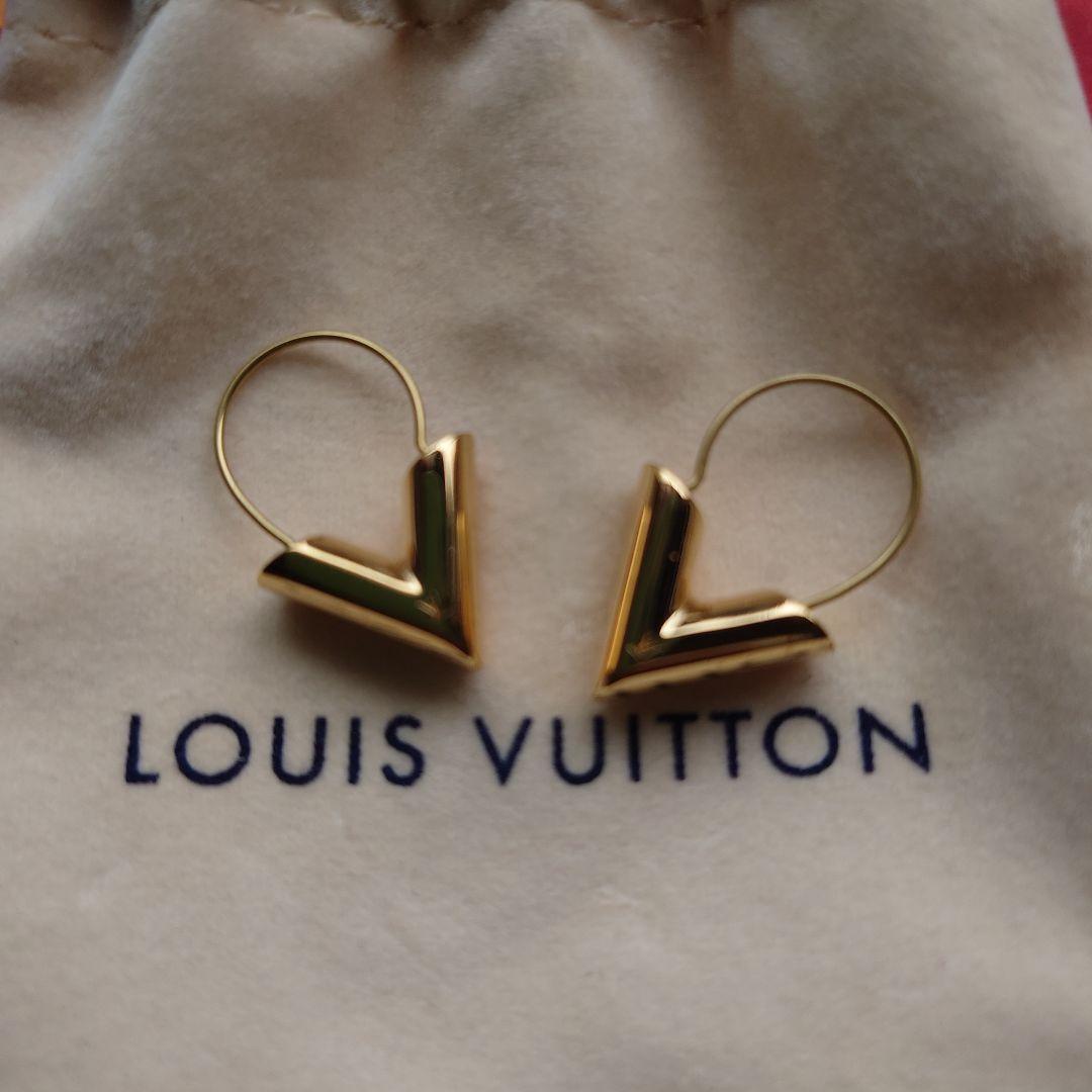 ルイビィトンピアス　エッセンシャルV　M61088 メタルゴールド