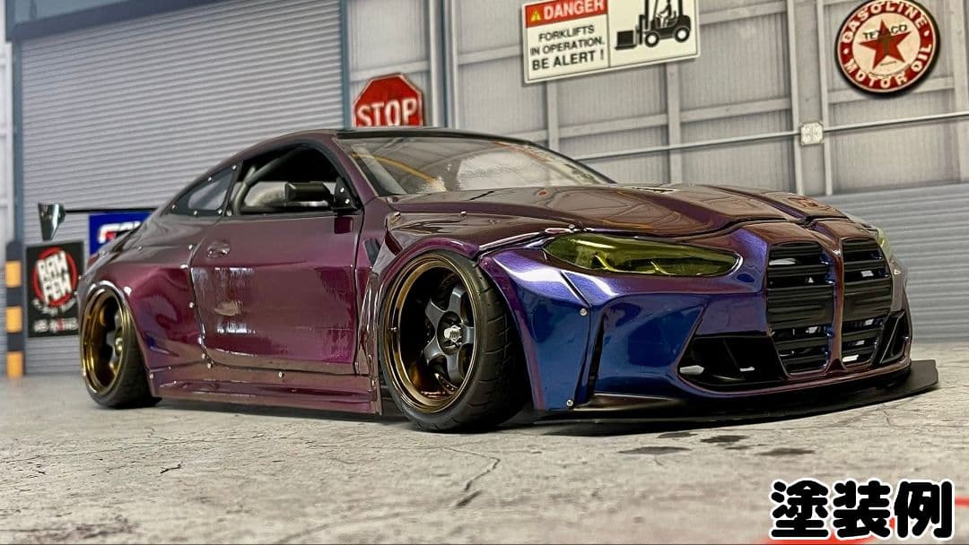 新品 無塗装  M4 G82 APLASTICS ラジドリ ボディ