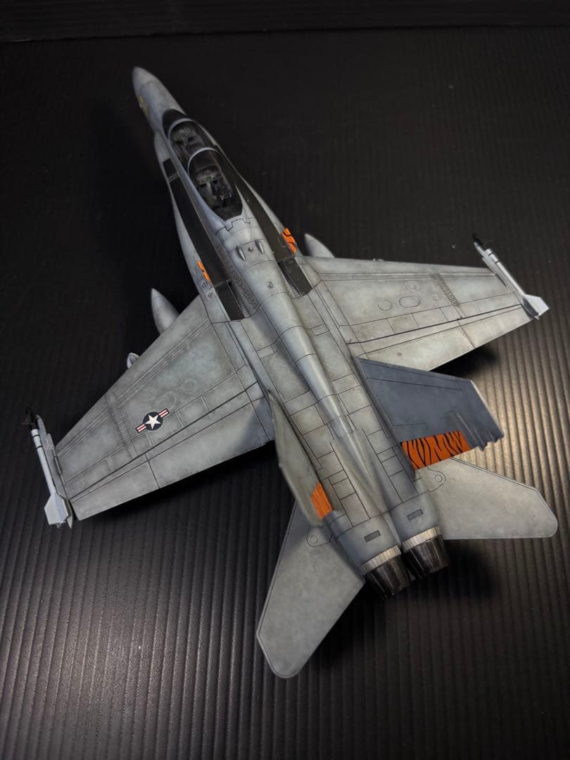 F18A/F ホーネット　1/72 プラモデル完成作品