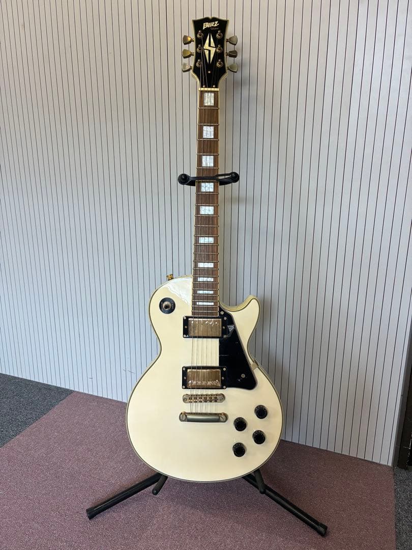 訳あり商品　ブリッツ　レスポールスタイル エレキギター ホワイト