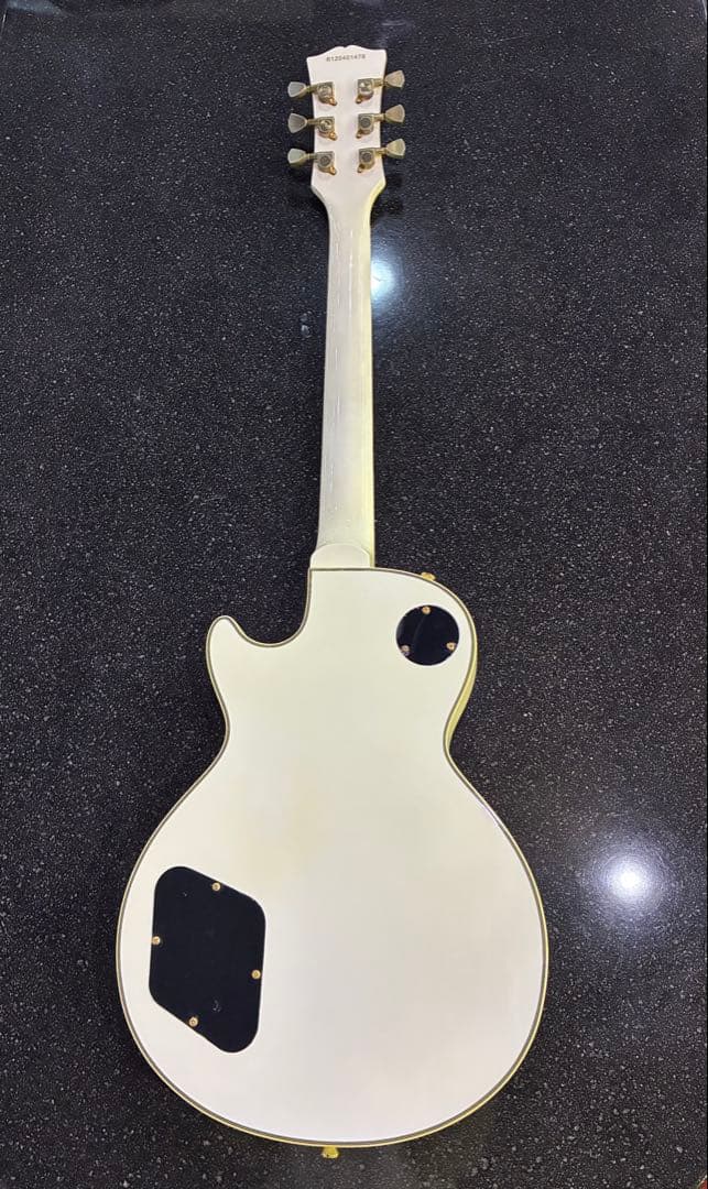 訳あり商品　ブリッツ　レスポールスタイル エレキギター ホワイト