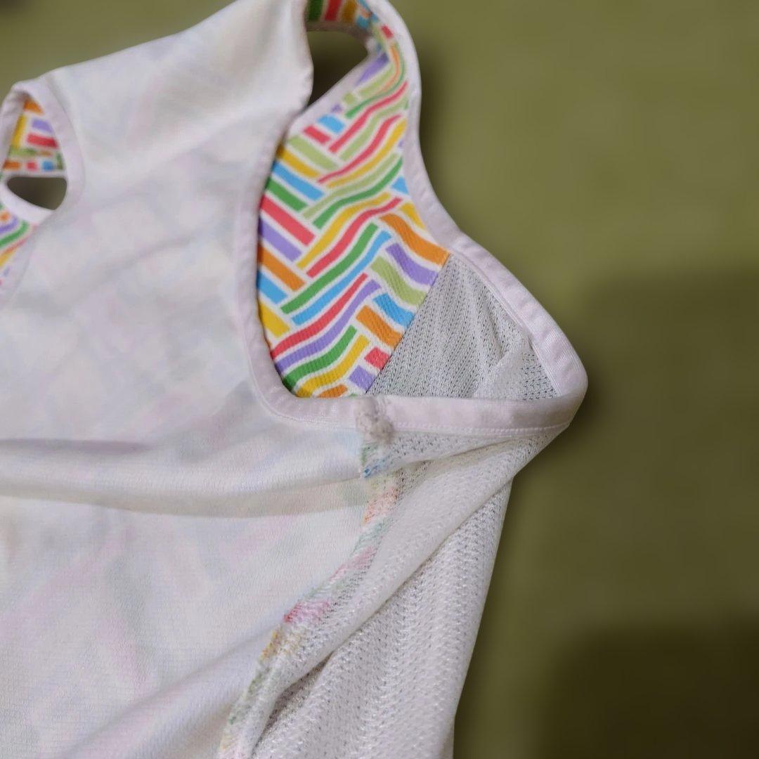 ALPHAICON 幾何学模様 メッシュ犬服 1XL サマークーリングタンク