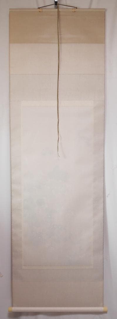 【工芸】状態良品　酒井抱一筆【七草図　秋草】◆高品質復刻画 日本画　花鳥　掛軸