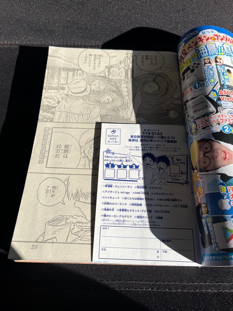 週刊 少年 ジャンプ 2019年 1号 新連載 チェンソーマン