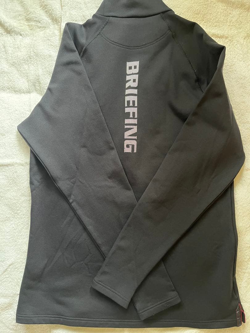 BRIEFING 長袖シャツ L ブラック