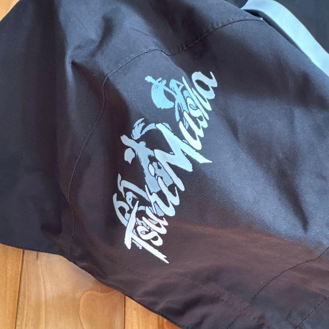 使用感少ない　釣武者　3レイヤー　サプトルストレッチレインスーツ　サンライン