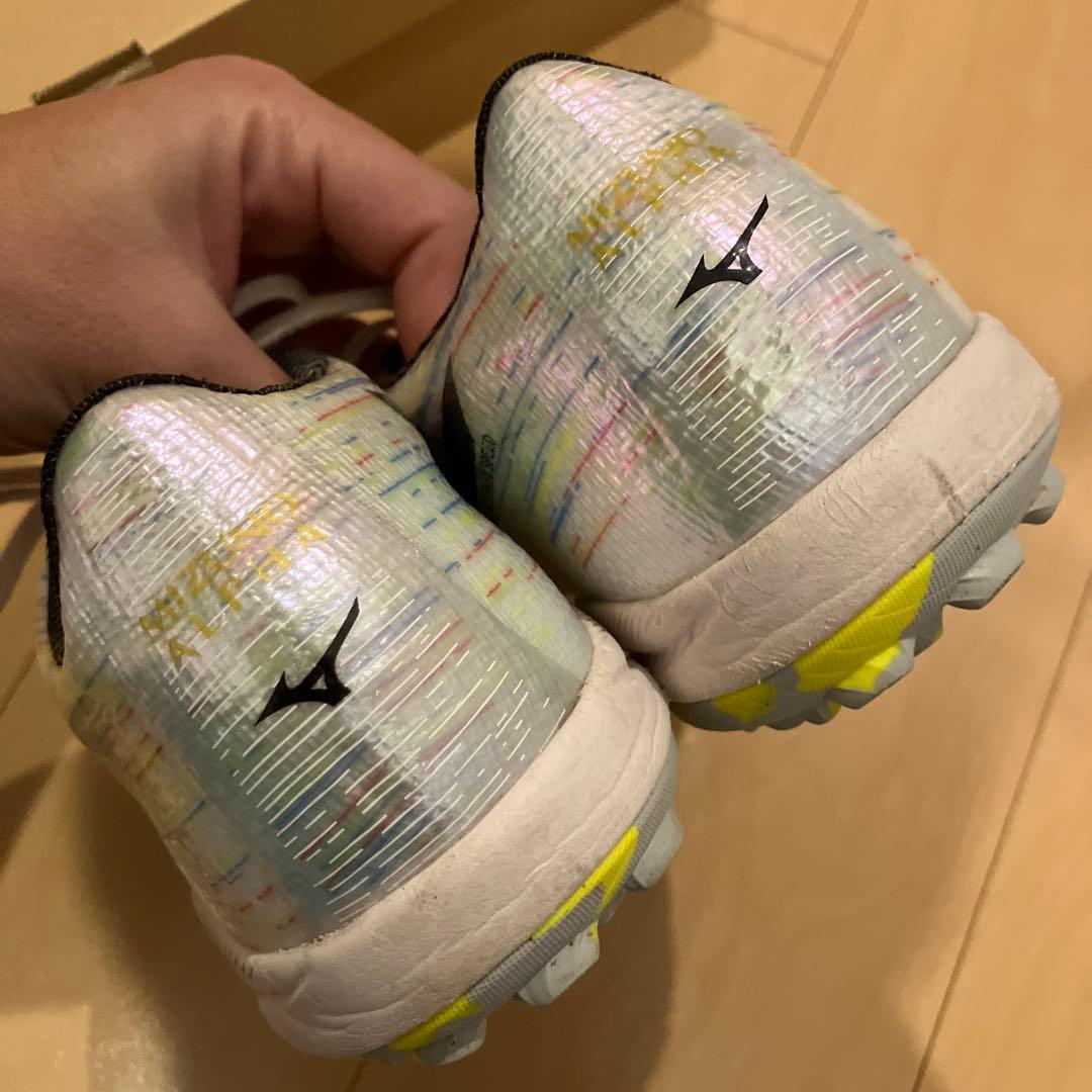 ミズノアルファ 2 ELITE AS ホワイト×シルバーイリディセント