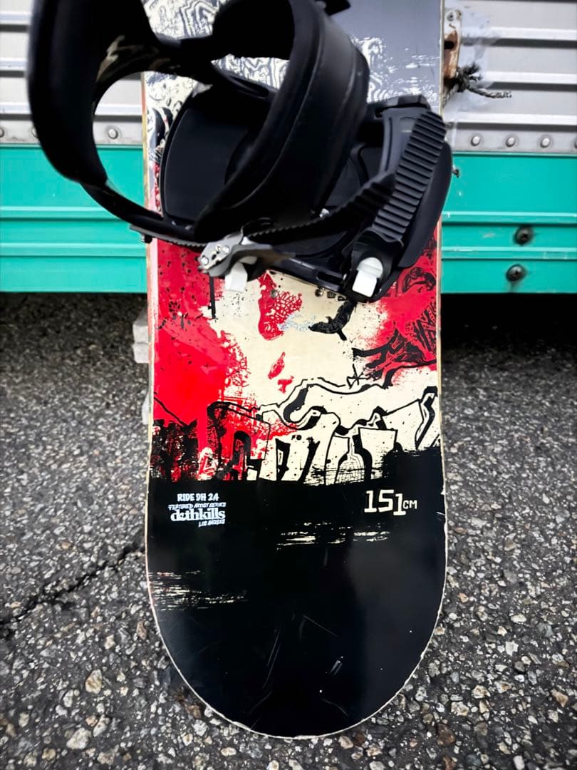 RIDE ライド DH2 スノーボード 151cm バインディング付き