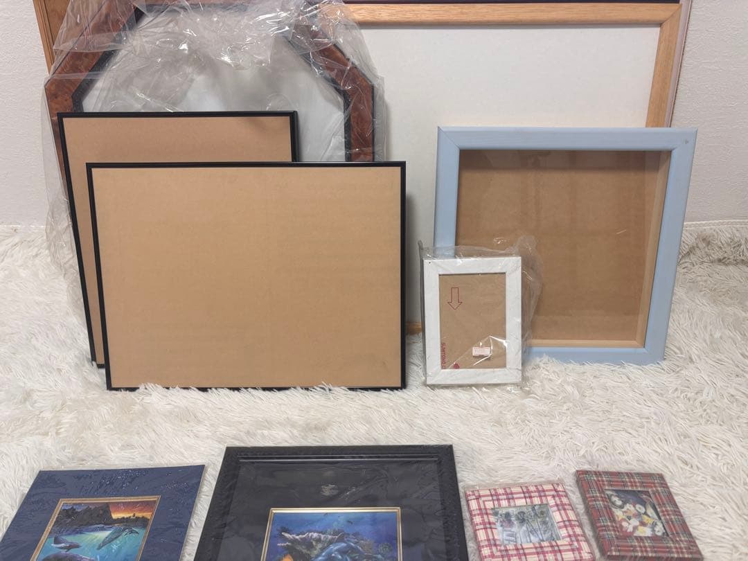 まとめ売り　19点　額縁　絵画　フォトフレーム　金属製　海　木製　写真　ラッセン
