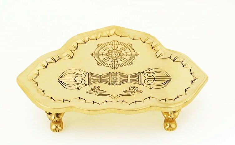 チベット仏教法器 20点セット 一面器 東密仏具 寺院 チベット 帝釈天 真鍮製