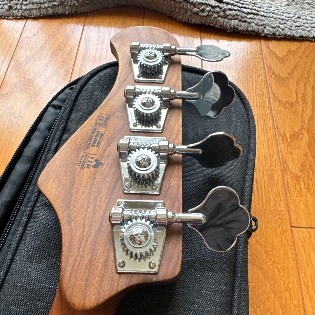 Bacchus ベース　弦、ケース付き