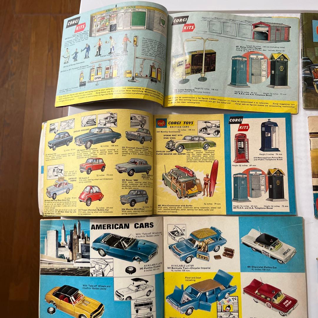 コーギーミニカー　カタログ　1963〜69年　ビンテージ