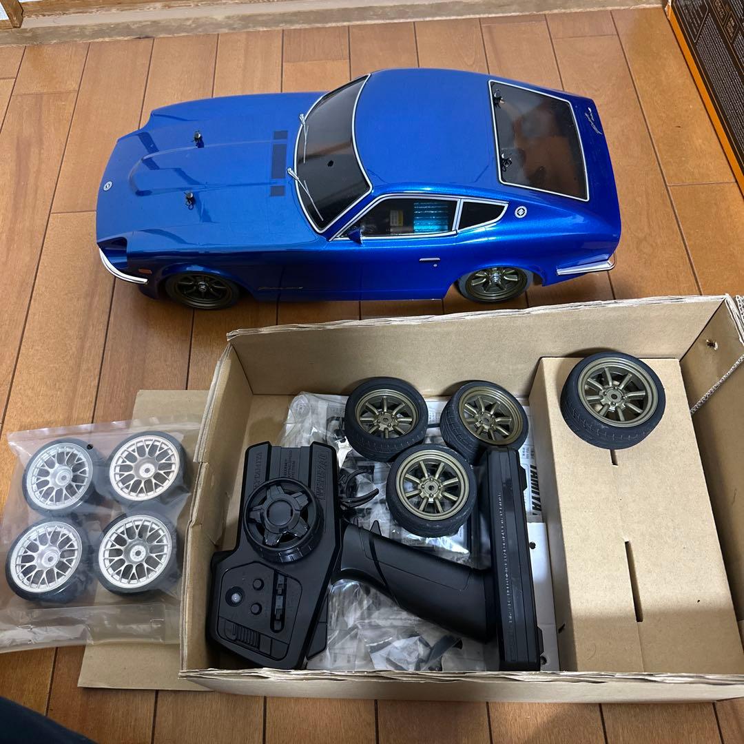 タミヤXBシリーズフェアレディ240Z 湾岸ミッドナイト悪魔のZ風仕立て