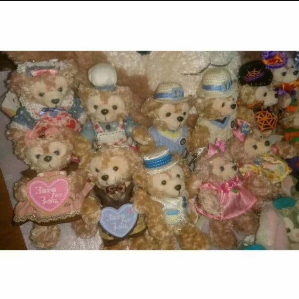 ディズニー　ダッフィー　ジェラトーニ　シェリーメイ　ぬいば　限定　ぬいぐるみ