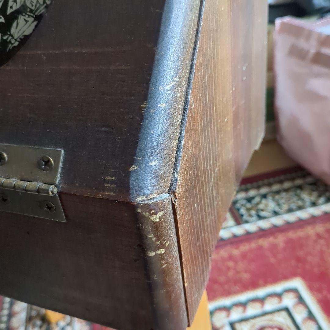 木製ブレッドボックス イマン　ブレッドケース アンティーク　ヴィンテージ