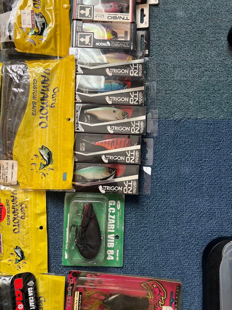 バス釣り引退セットです
