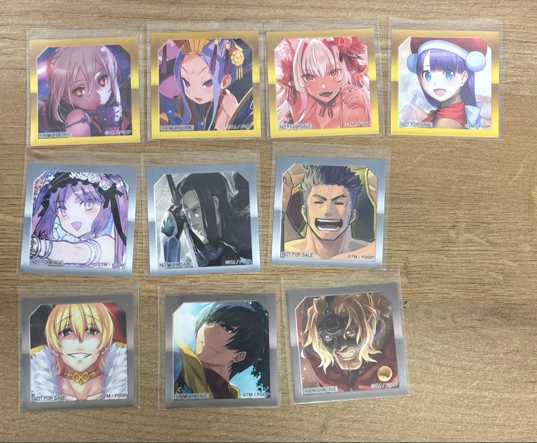 最終再臨展　インドラ他計20枚　特典　ステッカー