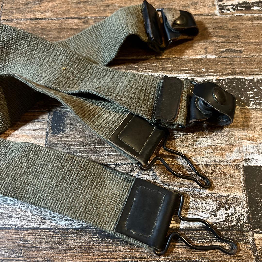 米軍実物　ビンテージ　サスペンダー　ミリタリービンテージ　サイズ表記なし