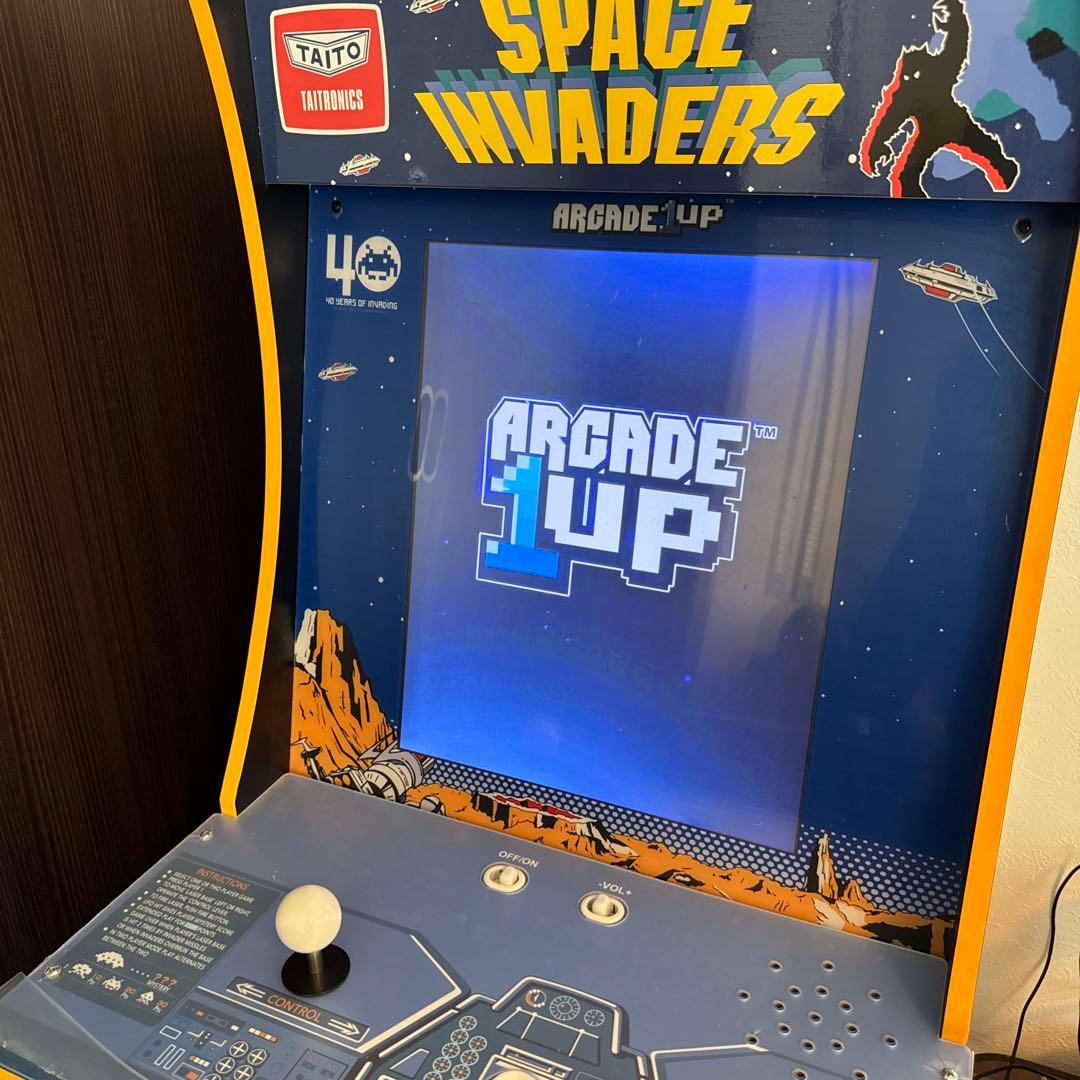 【美品】ARCADE1UP スペースインベーダー 40周年記念モデル　TAITO