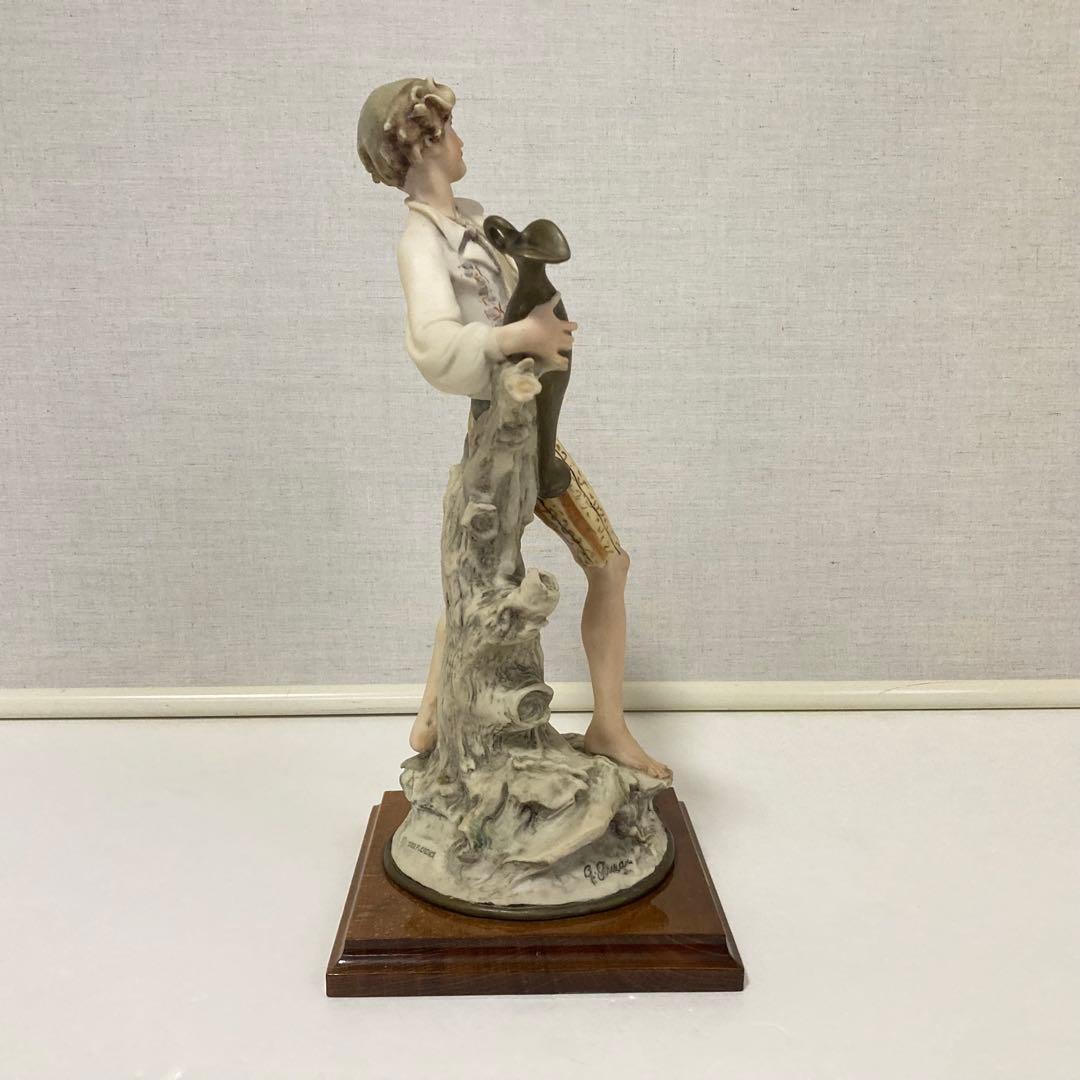 ジュゼッペアルマーニ 人形 少年 男性 置物 彫刻 レトロ ヴィンテージ