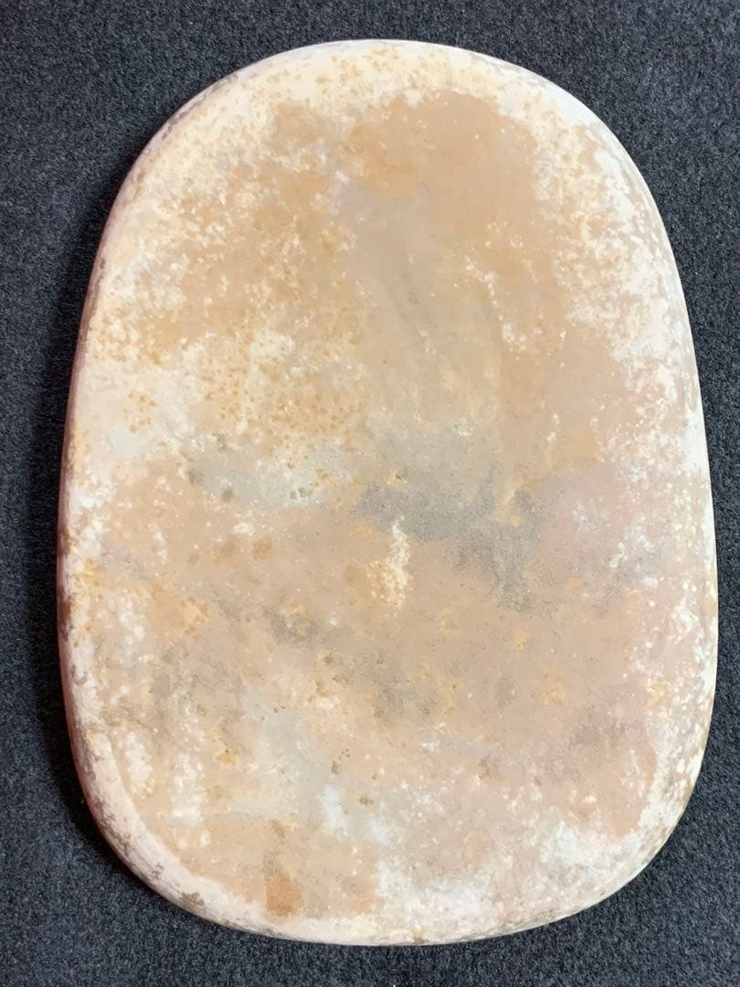 中国古硯　端渓硯　石筋模様　木箱入り　未使用品　梅に鳥彫刻　石目硯石　古硯