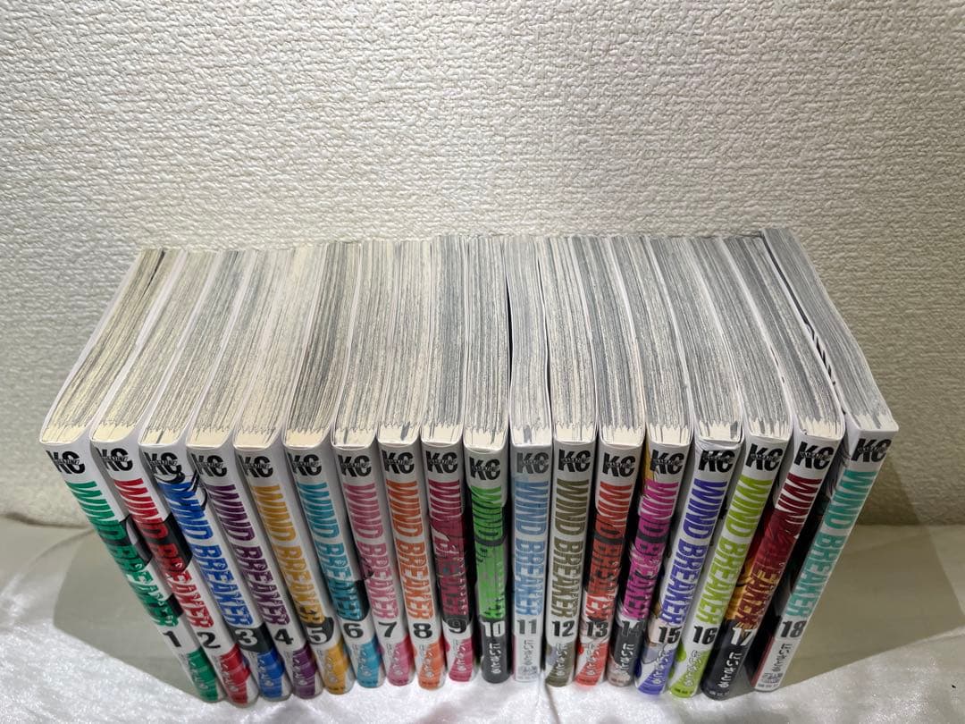 WIND BREAKER 1~18巻 + ポストカード(6枚)セット