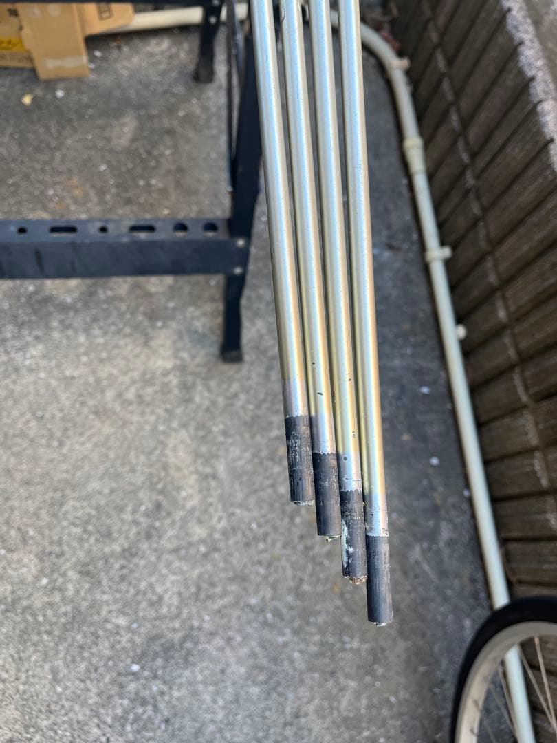 中古　アイアン用カーボンシャフト　MCI 60-R　4本　フジクラ