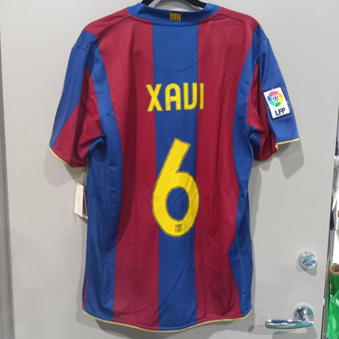 【タグ付き】NIKE　FCバルセロナ　XAVI　シャビ　ユニフォーム　Lサイズ