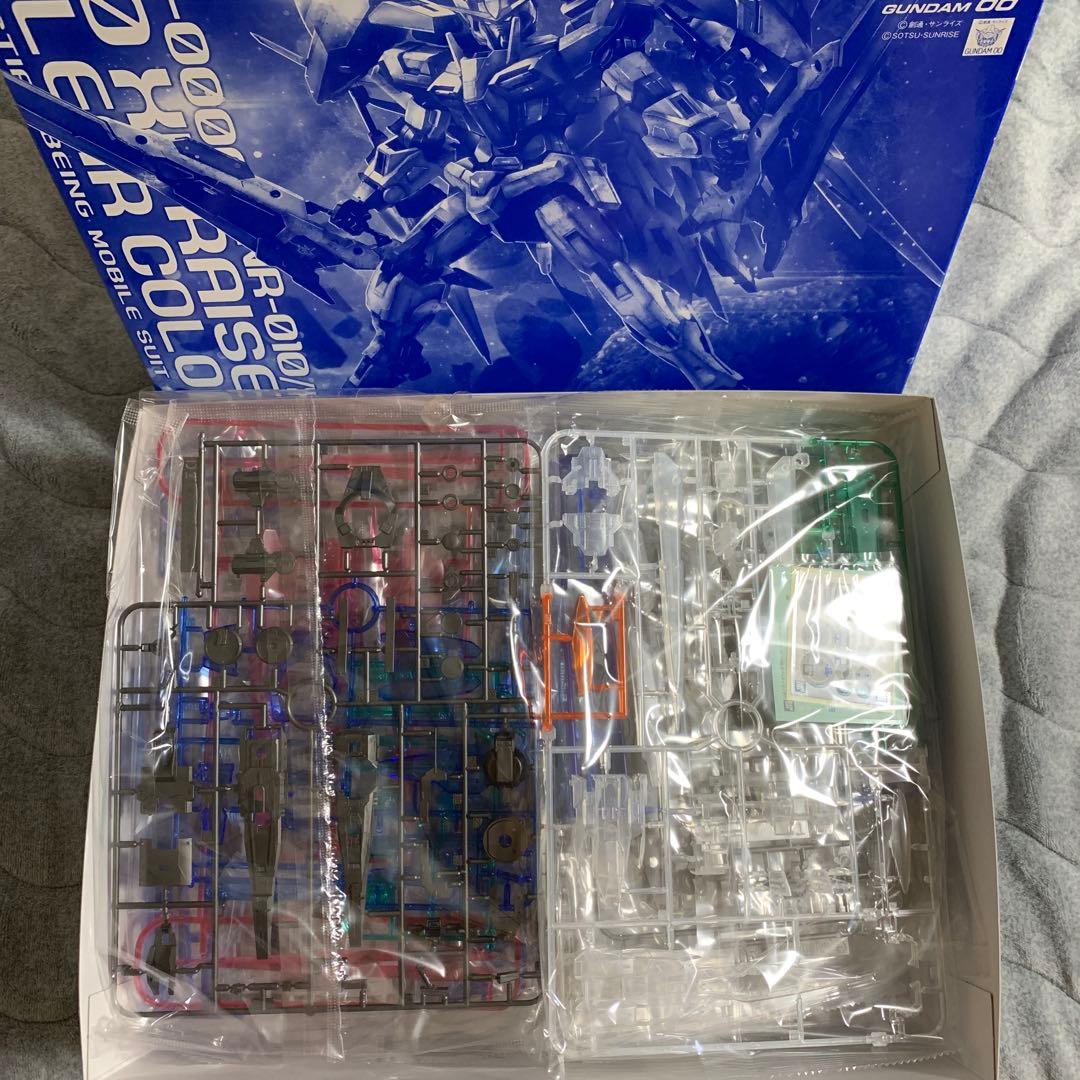 MG 1/100 ダブルオーザンライザークリアカラー版＋LEDユニット2個セット