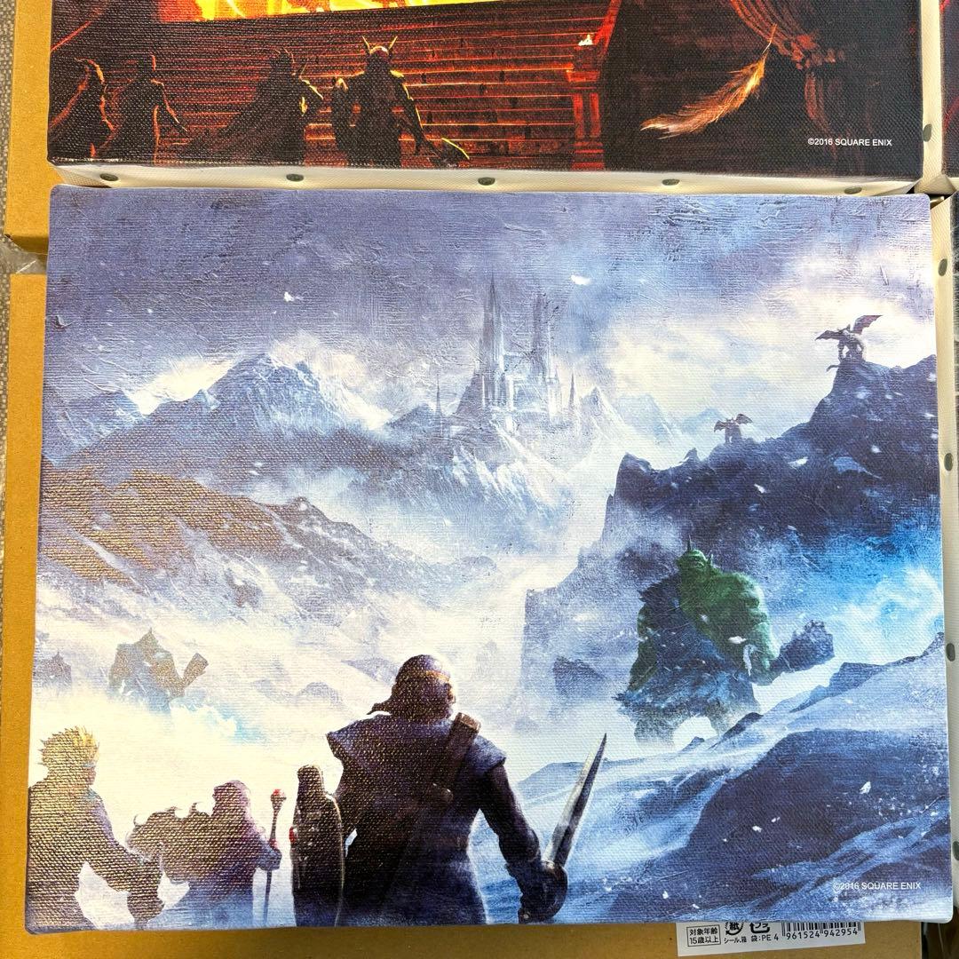 ドラゴンクエスト 1&2 キャンバスアート　箱付き6種コンプ　ドラクエ3