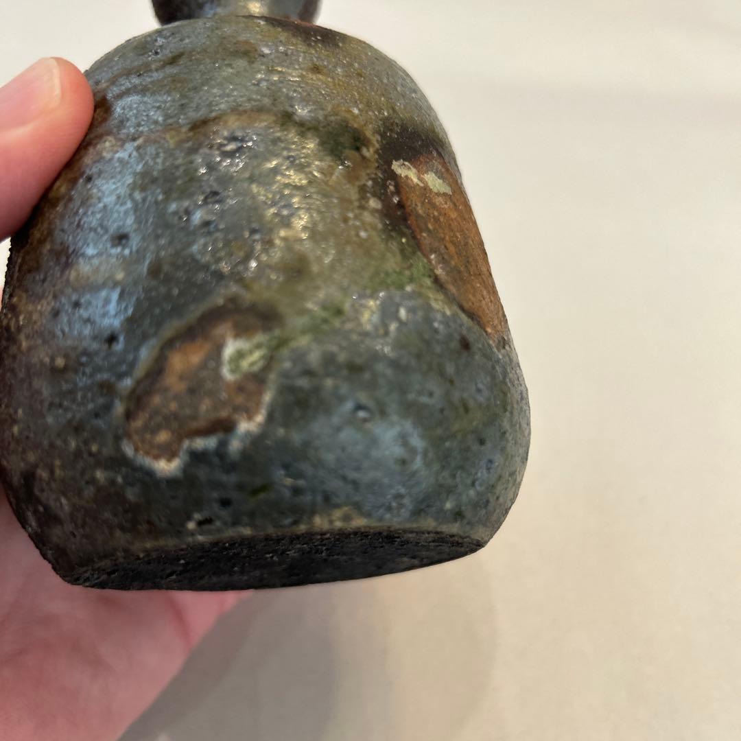 『値引き』【ビンテージ】徳利 窯変 備前焼　アンティーク品