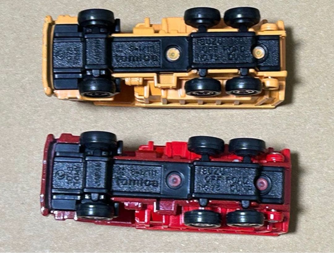 日本製 トミカ いすゞ オフロードダンプ 2台セット