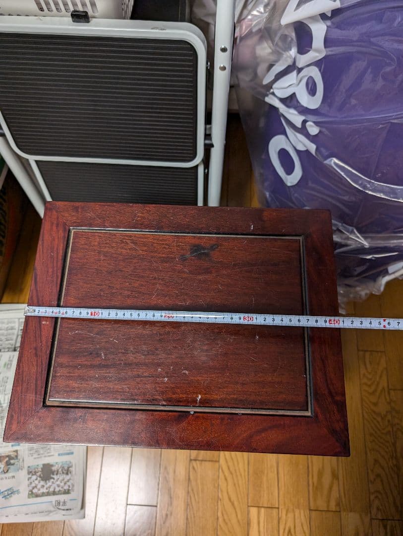 中国美術、特大唐木花梨花台、香炉台