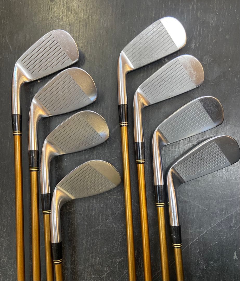 ジャンボ尾崎.TMJミサイラーアイアン.7本セット