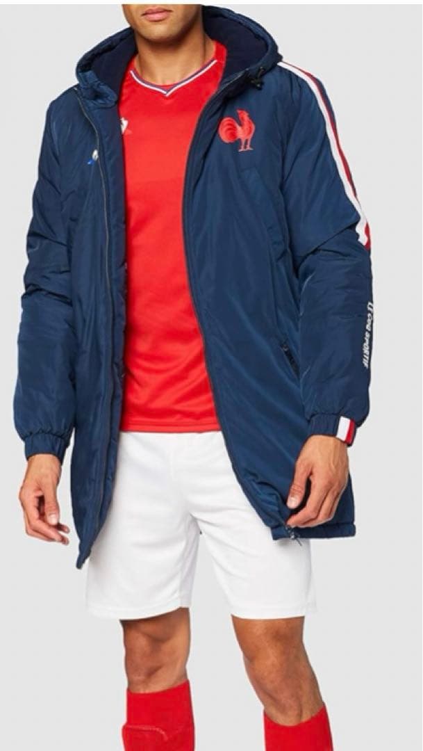 ラグビー フランス代表 ベンチコート